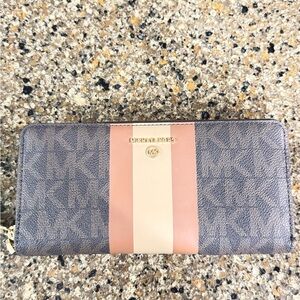 Michael Kors Brown and Tan Wallet